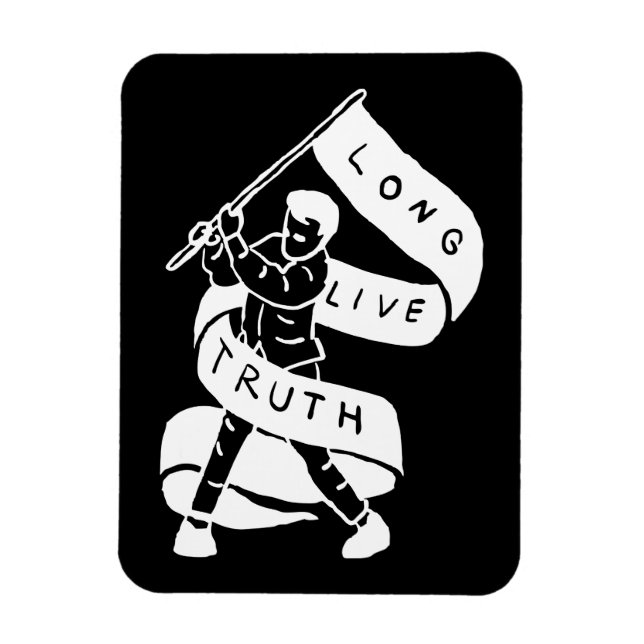 Long Live Truth Magnet (Vertikal)