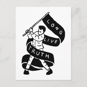Long Live Truth Vykort