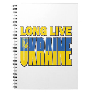 LONG-LIVE-UKRAINA ANTECKNINGSBOK