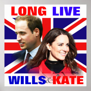 Long Live Wills & Kate Bild Poster