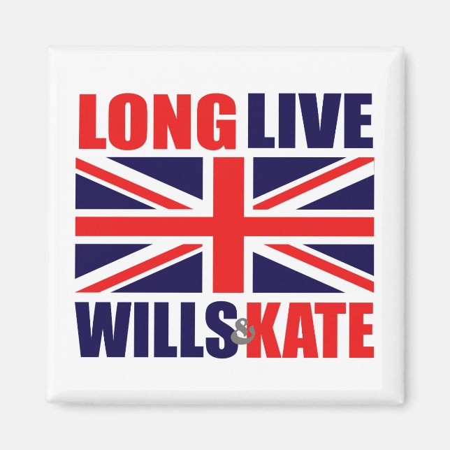 Long Live Wills & Kate Magnet (Framsidan)