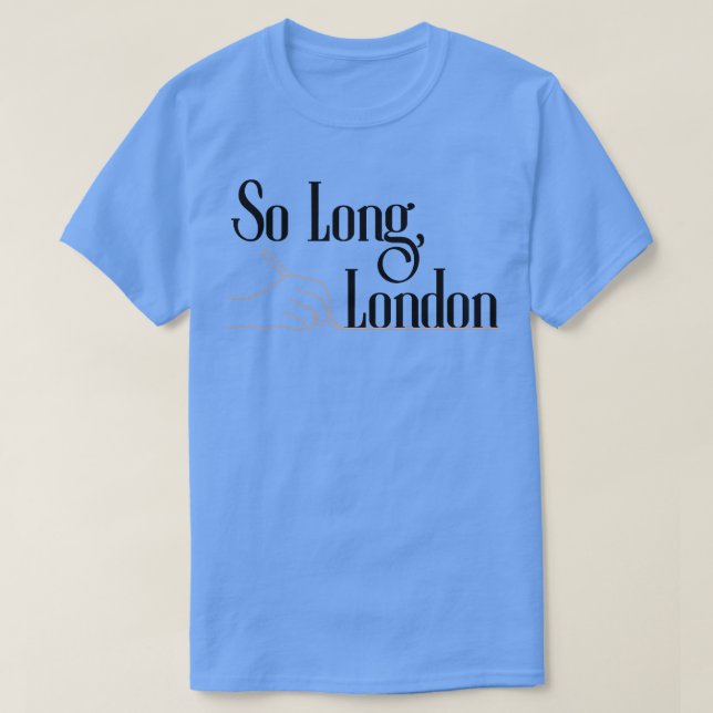 Long London TShirt 5 T Shirt (Design framsida)