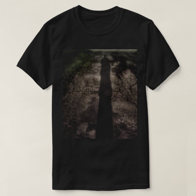 Long Mörk Road T Shirt (Design framsida)