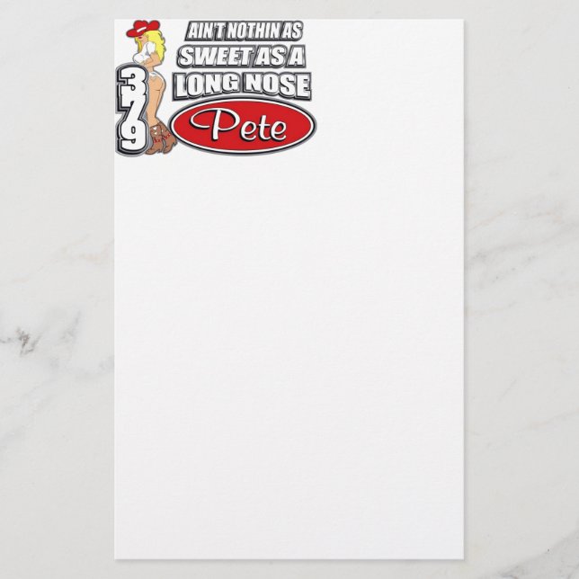 Long Nose Pete Brevpapper (Framsida)