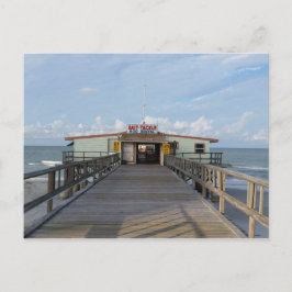 Long Pier på morgonen Vykort