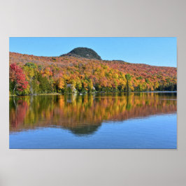 Long Pond in Autumn, Westmore, Vermont Poster