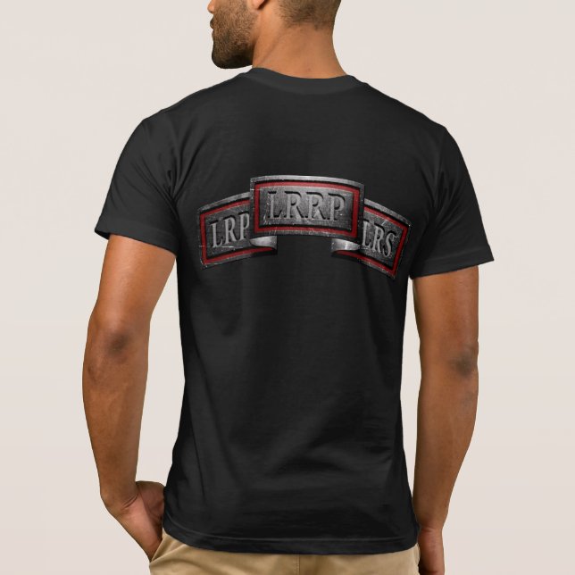 "LONG RANGE PROFESSIONELL" STONE T SHIRT (Baksida)
