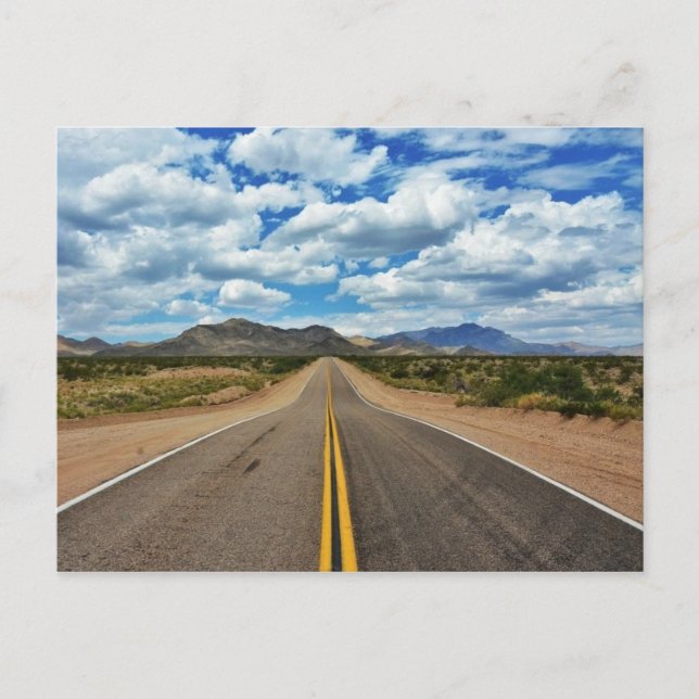 Long Road Ahead Vykort (Framsida)