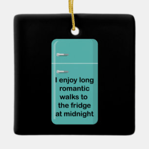 Long Romantic Walks Julgransprydnad Keramik