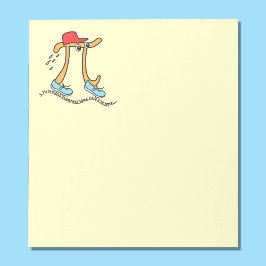 Long Running Pi - Funny Math Pi Guy-Anteckningsblo Anteckningsblock