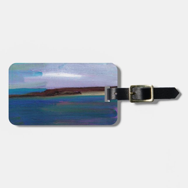 Long Sands Luggage Tag Bagagebricka (Horisontell Framsida)