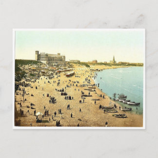 Long Sands, Tynemouth, England magnificent Photoch Vykort
