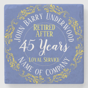 Long Service Award eller Pension Stenunderlägg