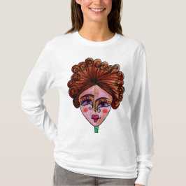 Long Sleeve Shirt (Whimsical Woman - 01) T Shirt