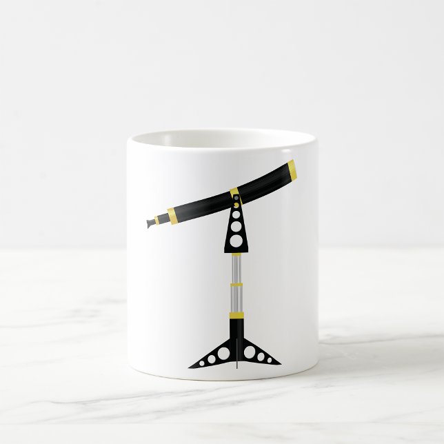 Long Telescope Kaffemugg (Skapare uppladdad)