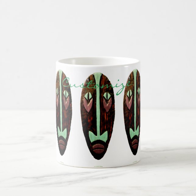 Long Tiki Mask Thunder_Cove Kaffemugg (Center)