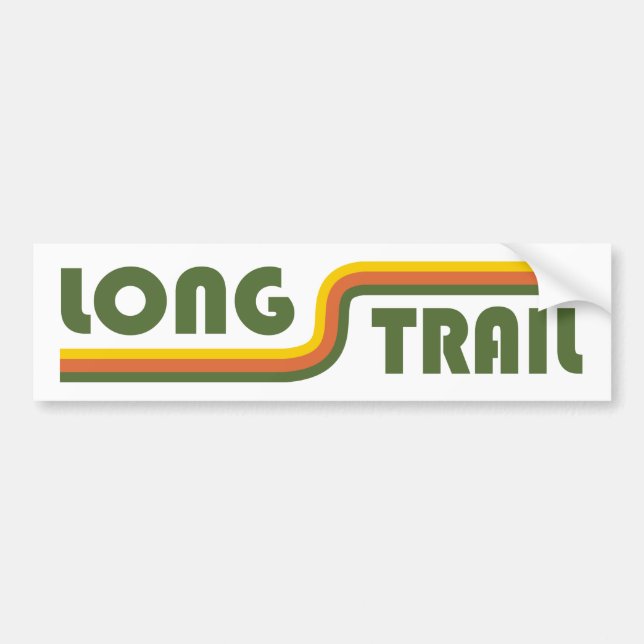 Long Trail Vermont Bildekal (Framsidan)