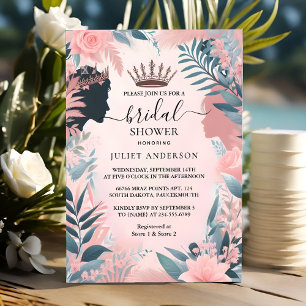 Long Tulle Regal Glam Rosa Möhippa Inbjudningar