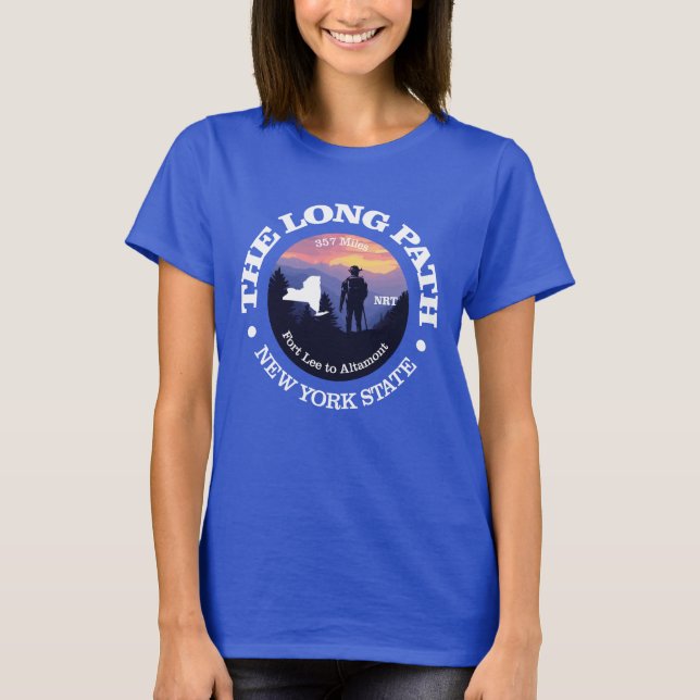 Long Väg (rd2) T Shirt (Framsida)