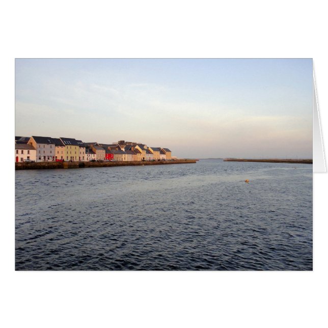Long Walk, Galway OBS Kort (Framsidan Horizontal)
