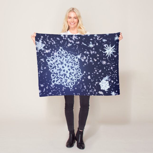 Long Winter's Night Fleece Blanket (På plats)