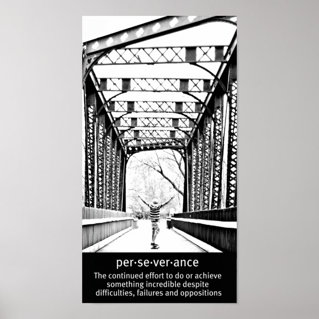 Longboard Perseverance Poster (Framsidan)