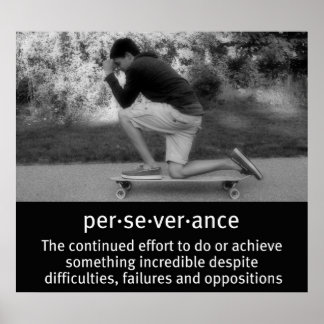 Longboard Prayer Pose Poster