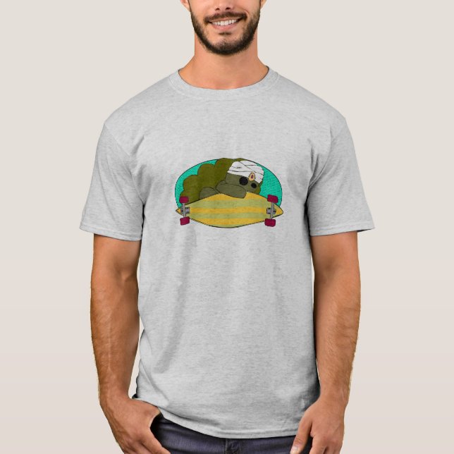Longboard Squirreldini T Shirt (Framsida)