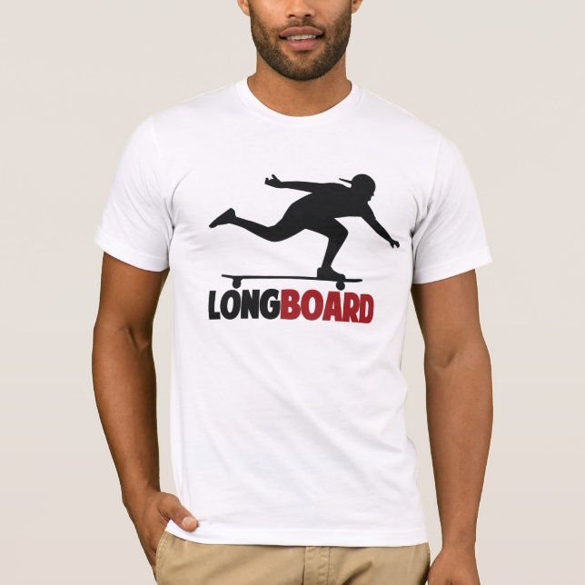 Longboard Tee Shirt (Framsida)
