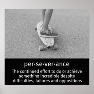 Longboard Tonåring Poster