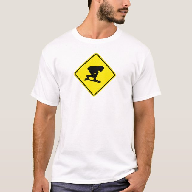 LONGBOARD UNDERTECKNAR T-SHIRT (Framsida)