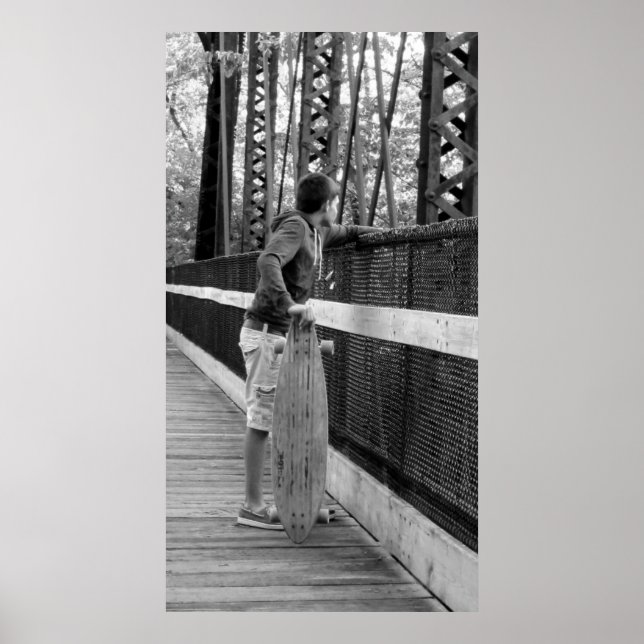 Longboarder Poster (Framsidan)