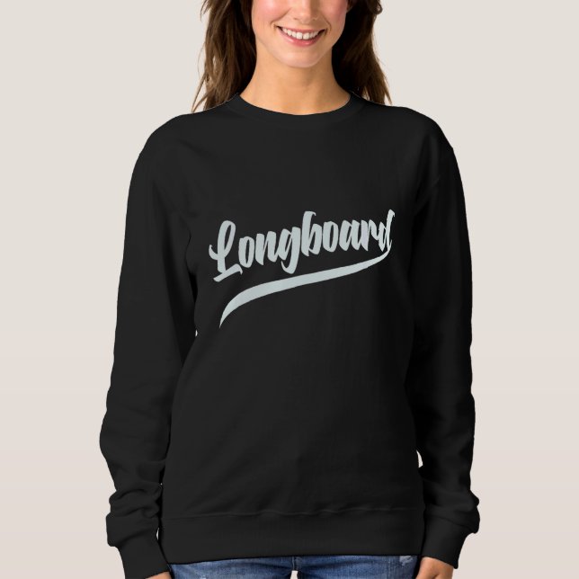 Longboarding är det bästa t shirt (Framsida)