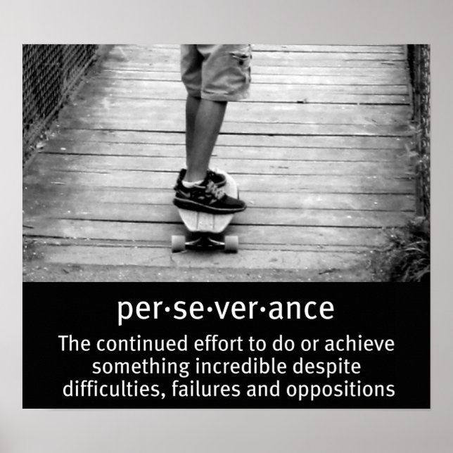 Longboarding Tonåring Poster (Framsidan)