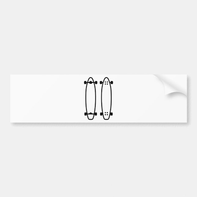 Longboards Bildekal (Framsidan)