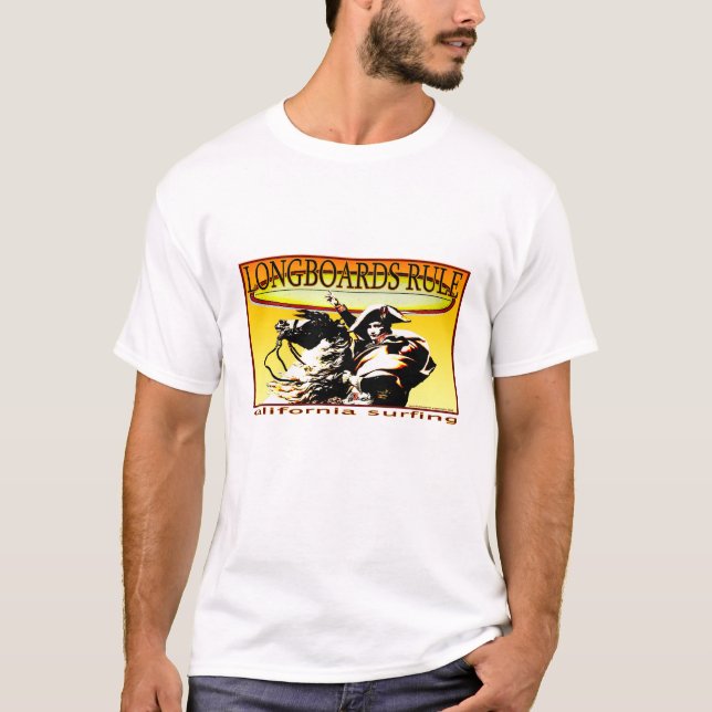 LONGBOARDS HÄRSKAR TEE SHIRT (Framsida)