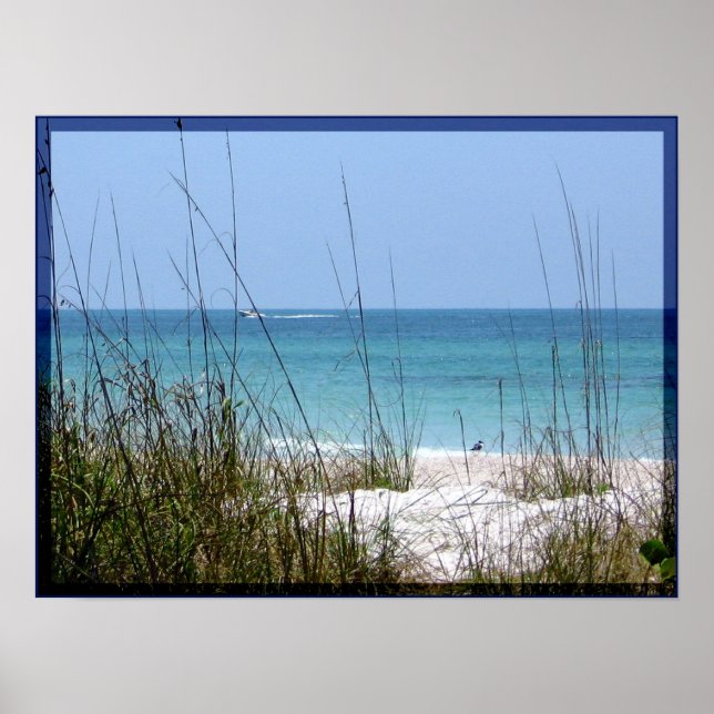 Longboat Beach Poster (Framsidan)