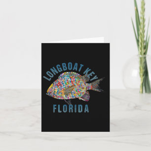 Longboat Nyckel, Florida Beach Design _ Souvenir I Kort