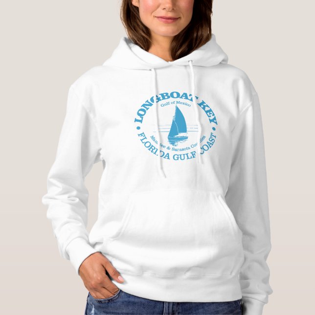 Longboat Nyckel (segelbåt) T Shirt (Framsida)