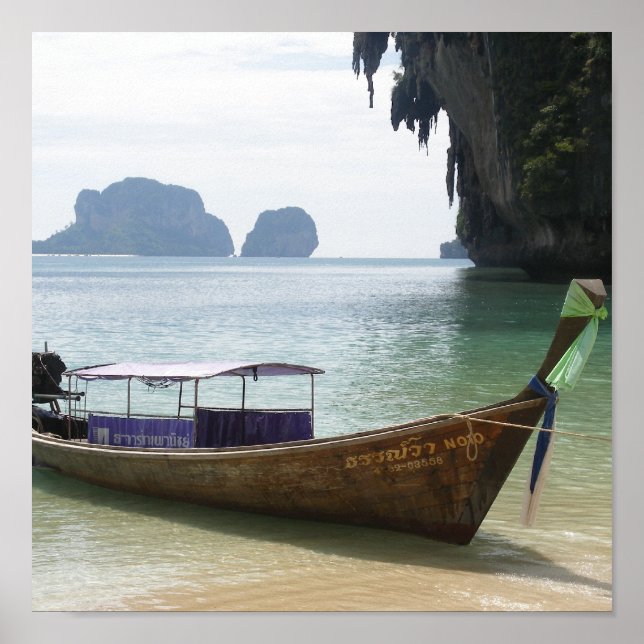 Longboat Thailand Poster (Framsidan)