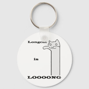 Longcat är lång nyckelring