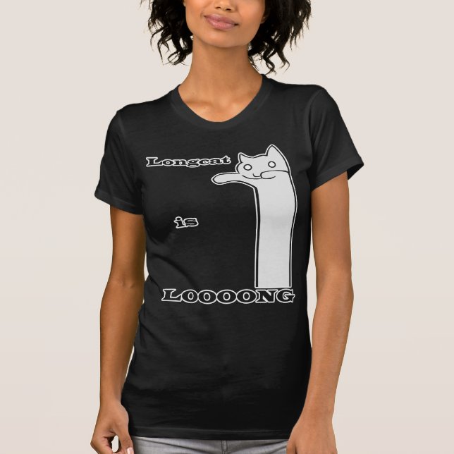Longcat är lång tee (Framsida)