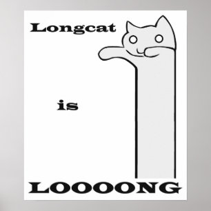 Longcat är Long Poster