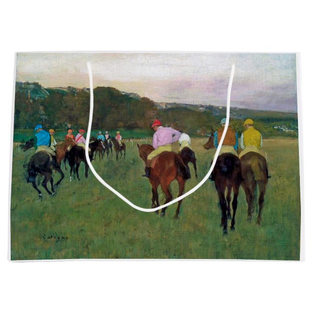 Longchamp Tävling Horse, Edgar Degas (Framsidan)