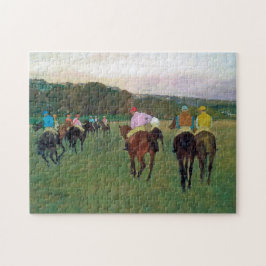 Longchamp Tävling Horse, Edgar Degas Pussel