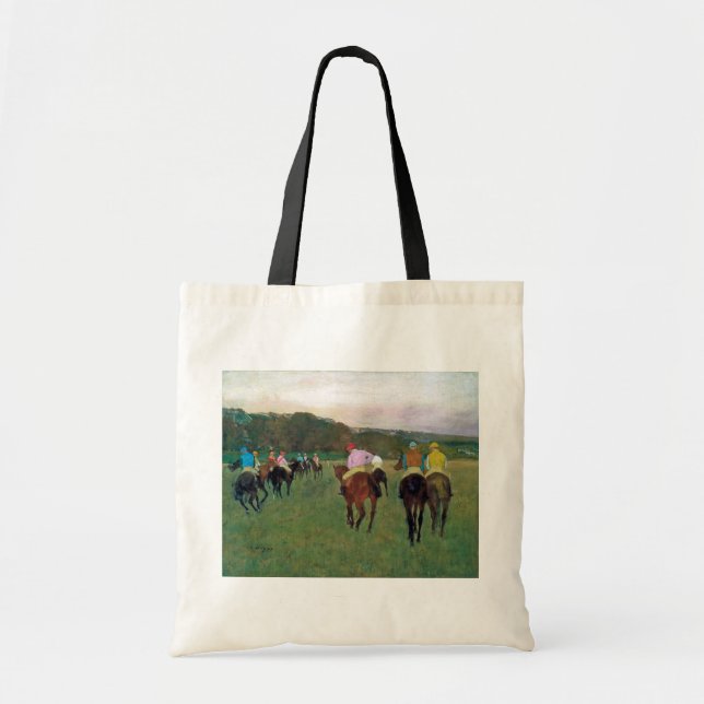 Longchamp Tävling Horse, Edgar Degas Tygkasse (Framsidan)