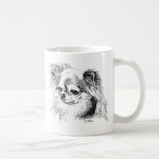 Longcoat chihuahua kaffemugg
