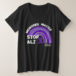 Longest Day Alzheimer's 2024 ladies plus T-Shirt