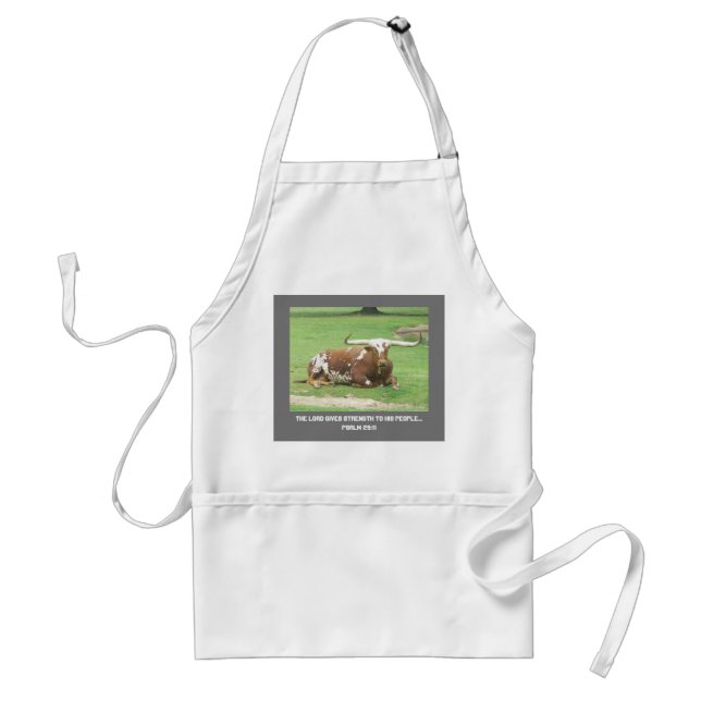 Longhorn Apron Förkläde (Framsidan)