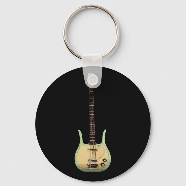 Longhorn Bass Keychain Nyckelring (Framsida)
